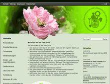 Tablet Screenshot of gartenbauvereine-wm-sog.de